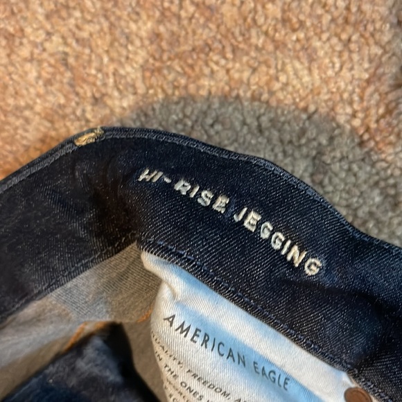 Hi-Rise Jean jegging. Very good condition. Dark blue - Picture 3 of 3